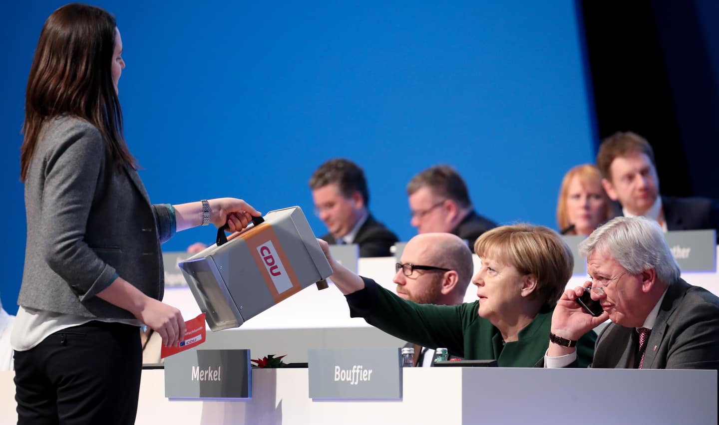 Merkel: Niederlage bei einer Abstimmung